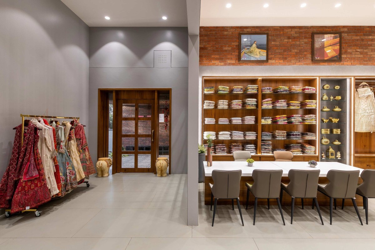 Interior view of Jitu's Boutique by Interarch Associates