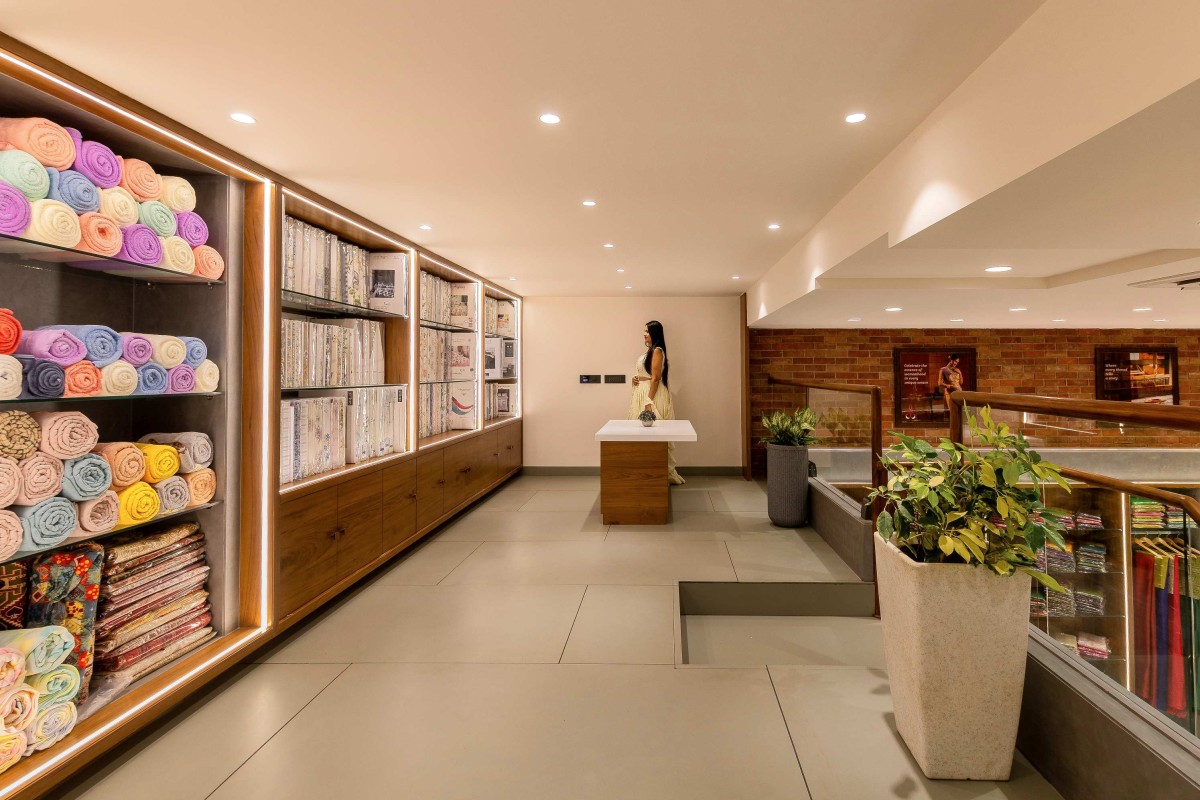 Interior view of Jitu's Boutique by Interarch Associates