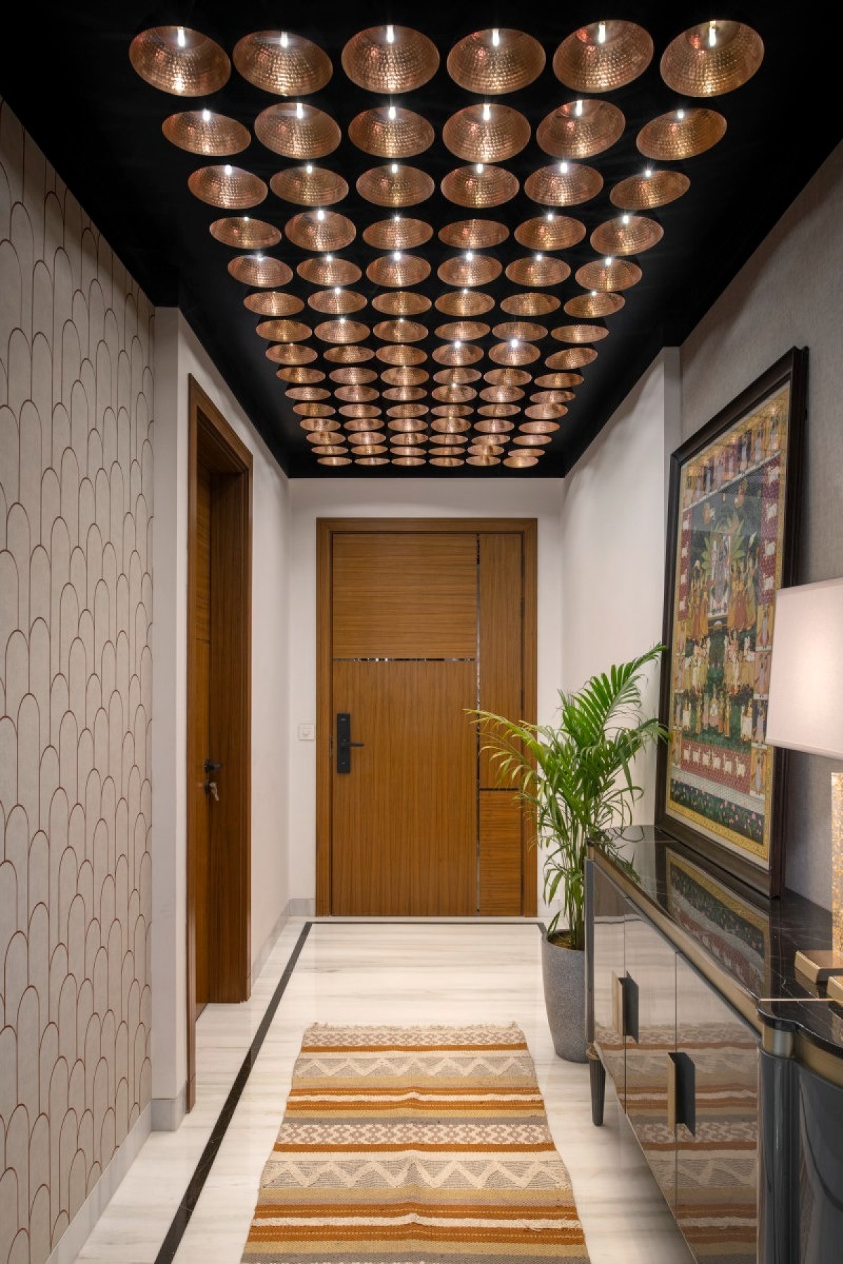 Entry of Apartment Pinnacle by FOA Design Studio