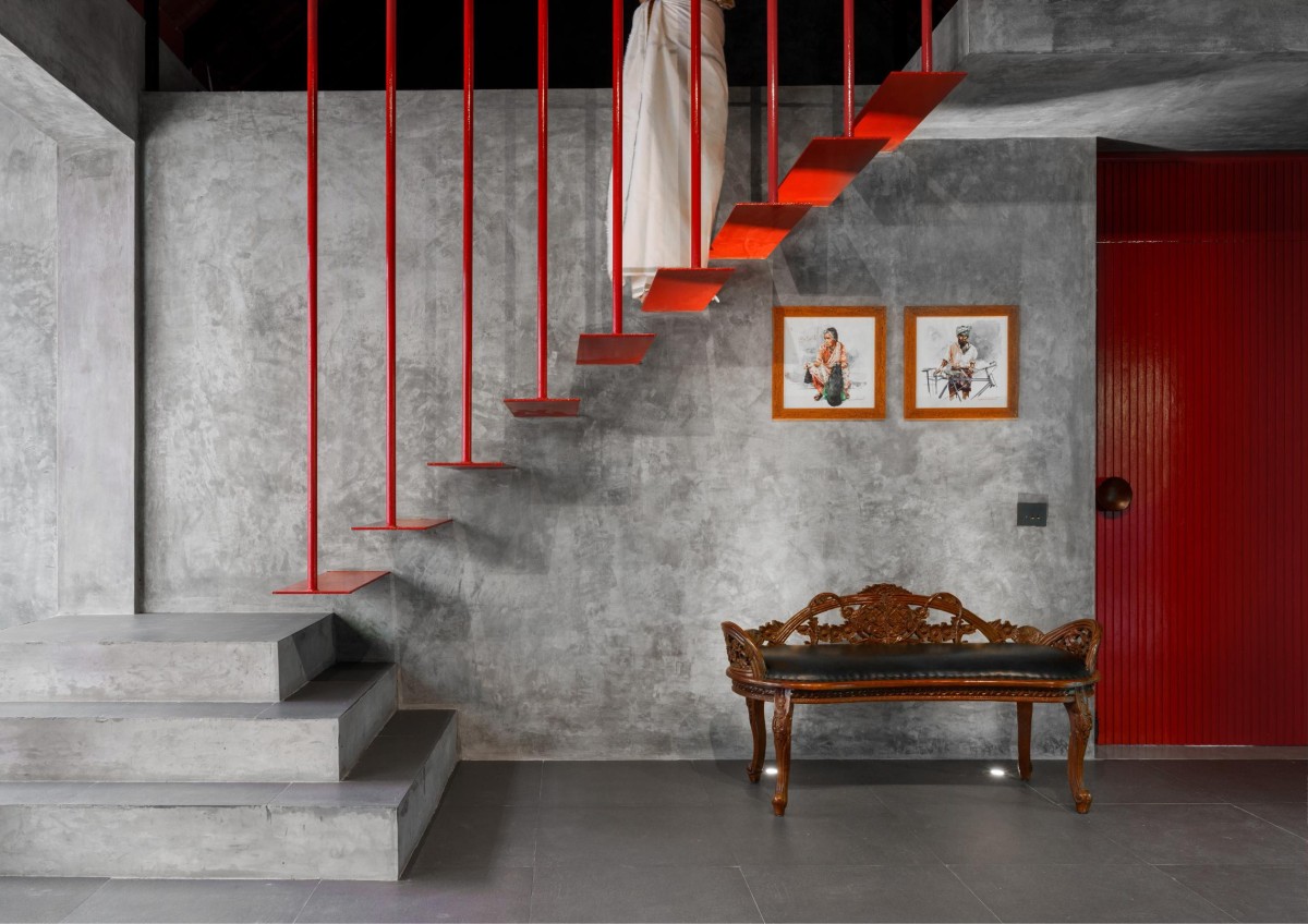 Staircase of Villa Prema by The Design Room