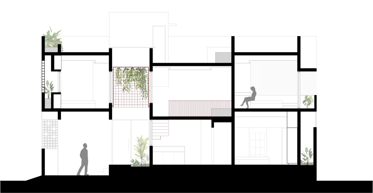 Section 4 of Porous Adobe by Rahul Pudale Design