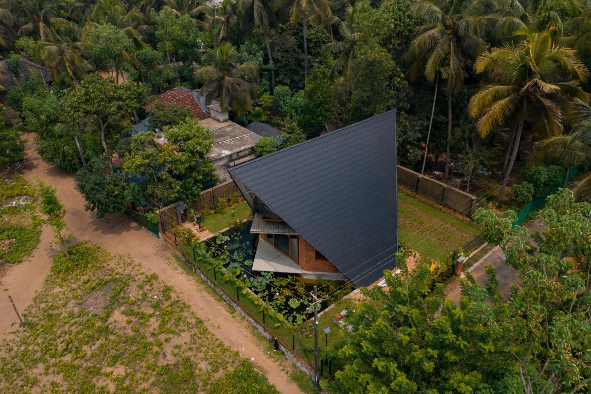 Aerial view of La Casa De Papel by Bhoomija Creations