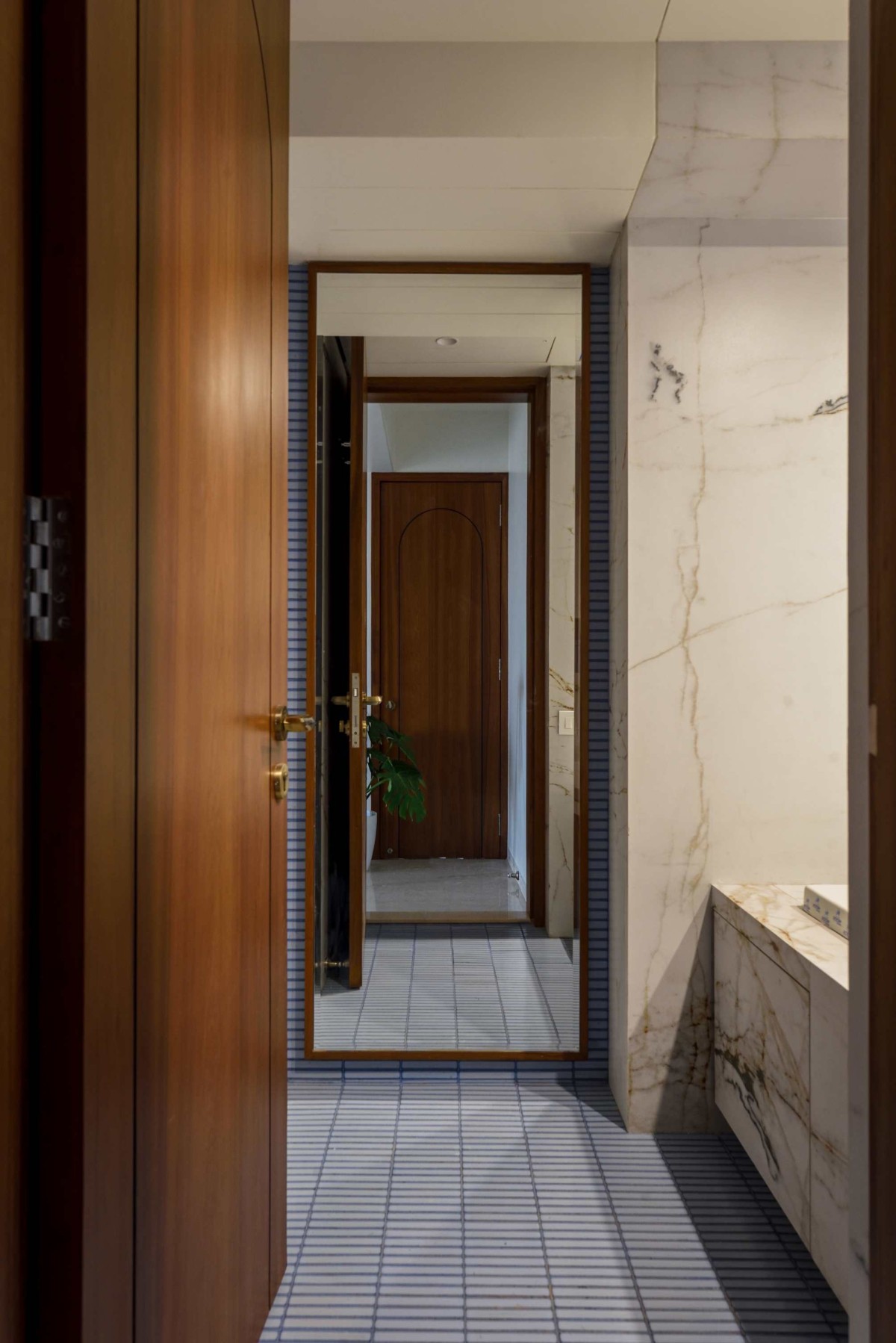 Master Bathroom of Sangam by Divya Singh Designs