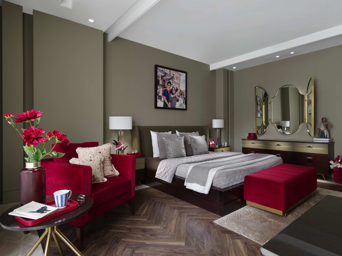 Master Bedroom of The Villa Artis by Manmeet Ahuja