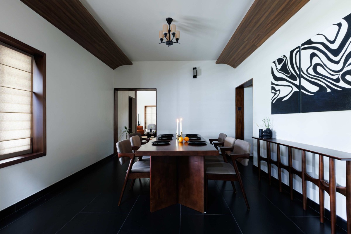 Dining of Nilam by Incline30 Design Studio