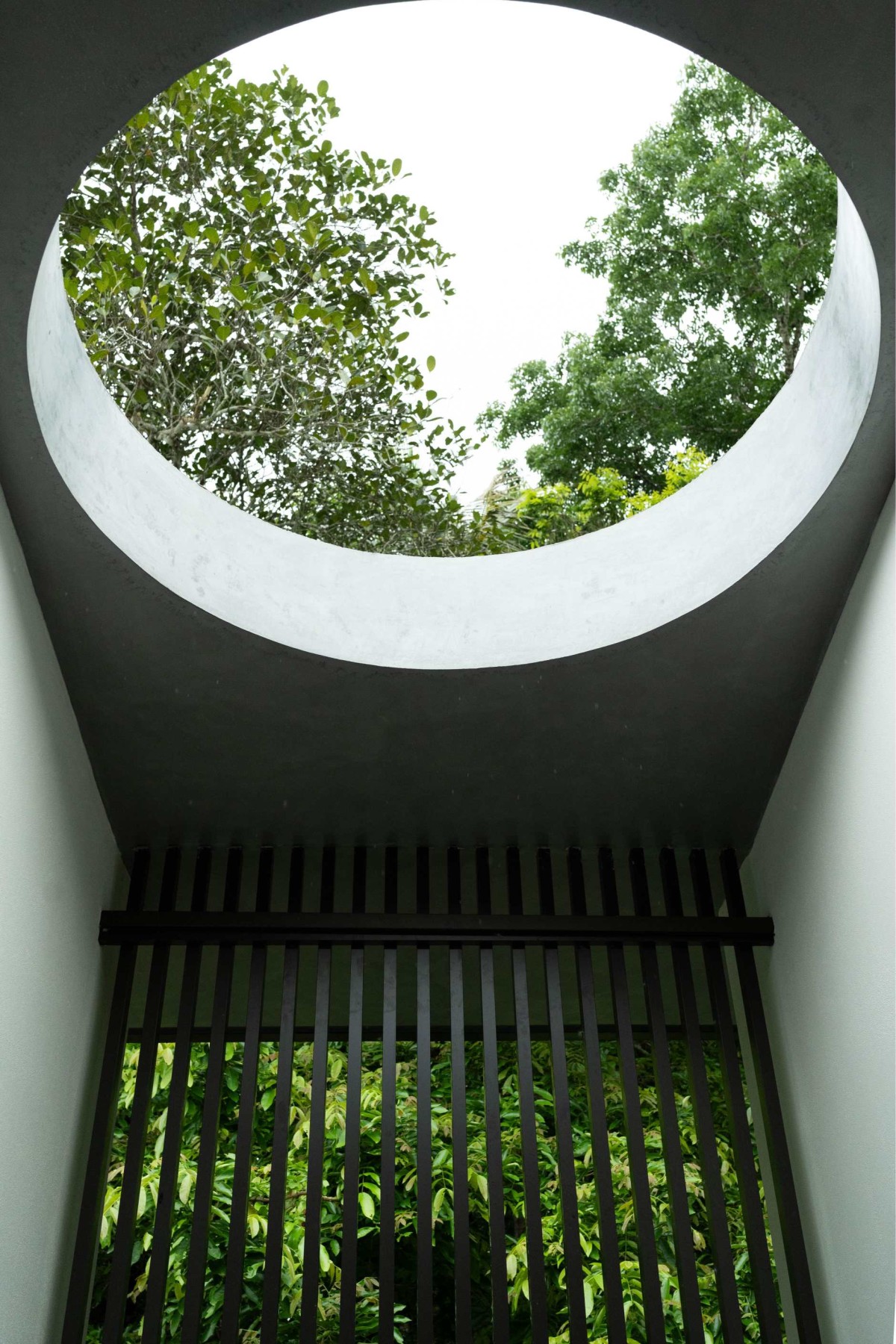 Skylight of Mathamangalam House by SOHO Architects