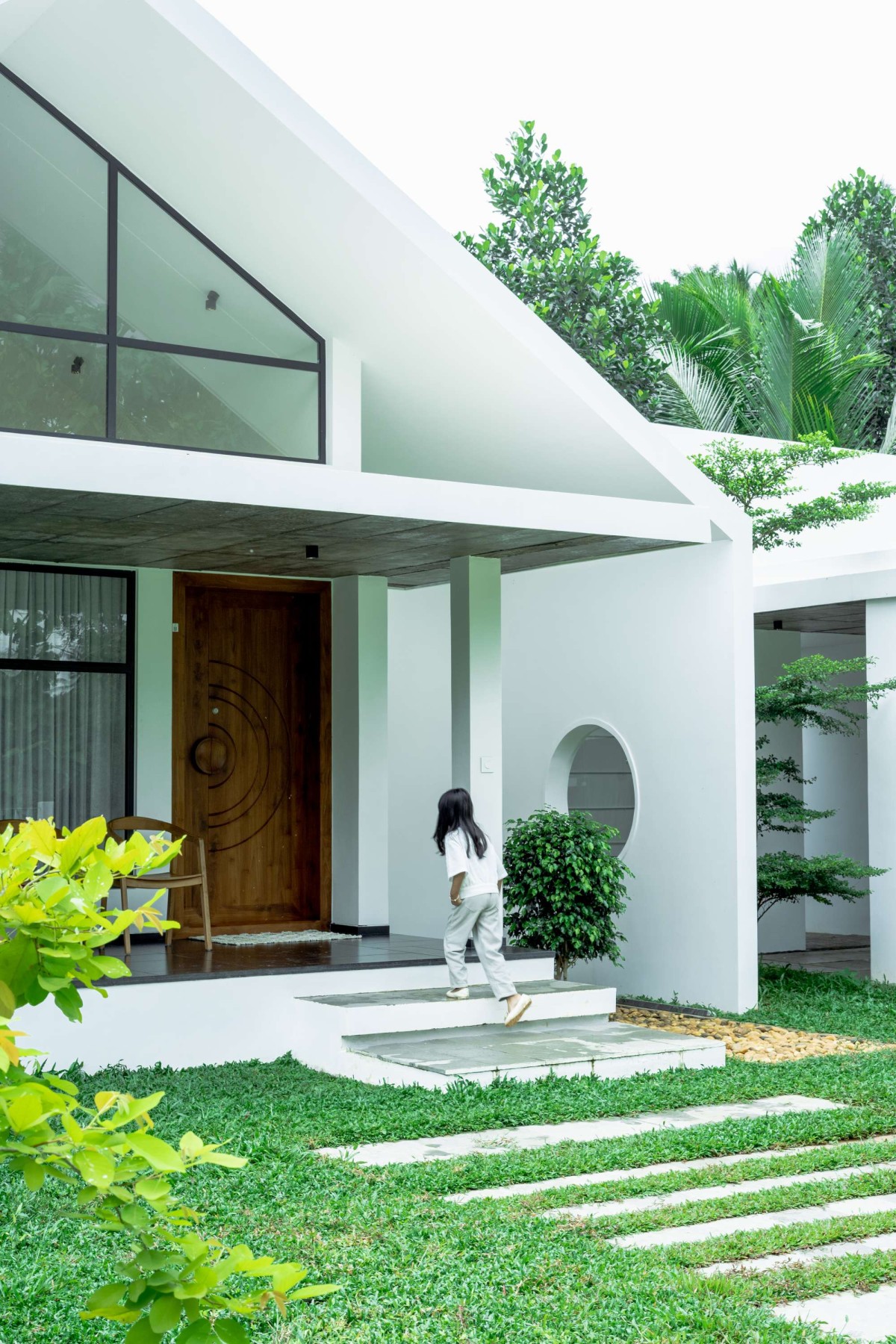 Exterior view of Mariyam Residence by ENS Designs