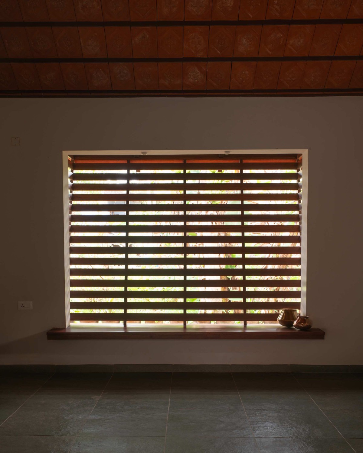 Bay window of Kaloor Residence by VSP Architects