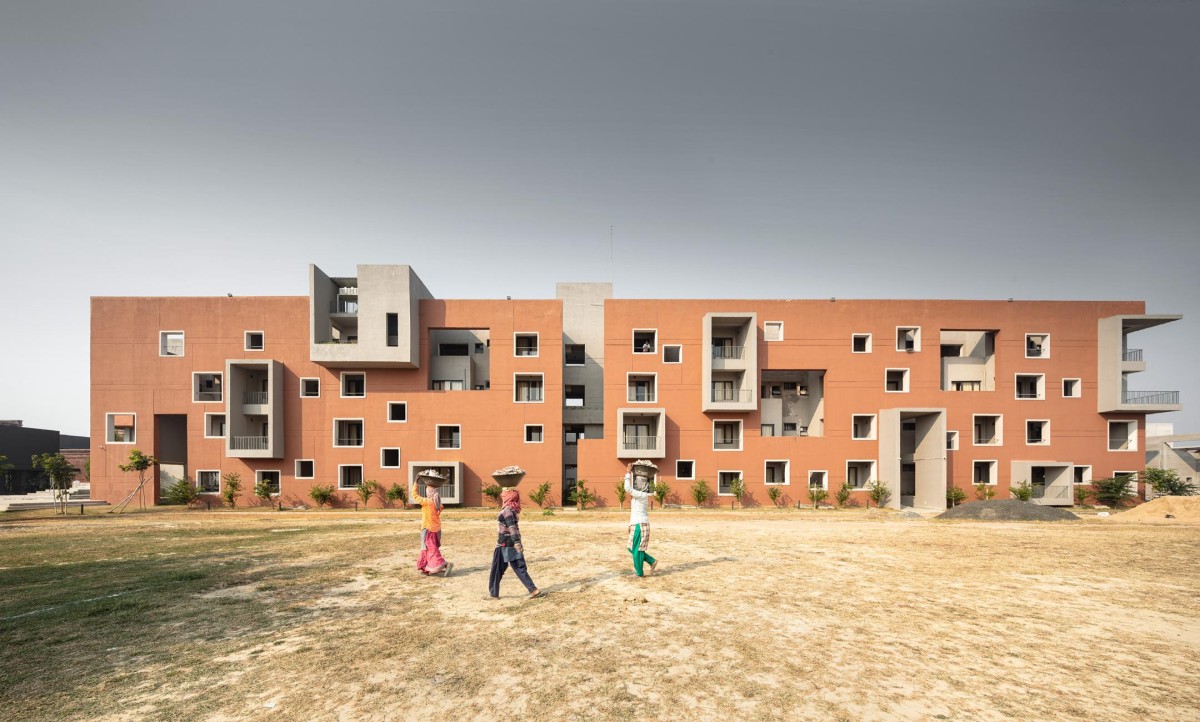 Hostel Building of Bandhan Residential School of Business by Abin Design Studio