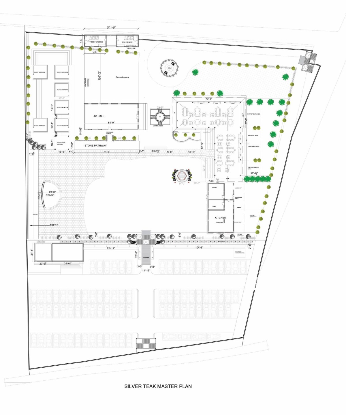 Master plan of Temple Tree Leisure by PROP Architect