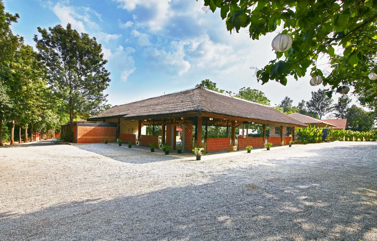 Dining Hall - Thatch roof Balinese concept