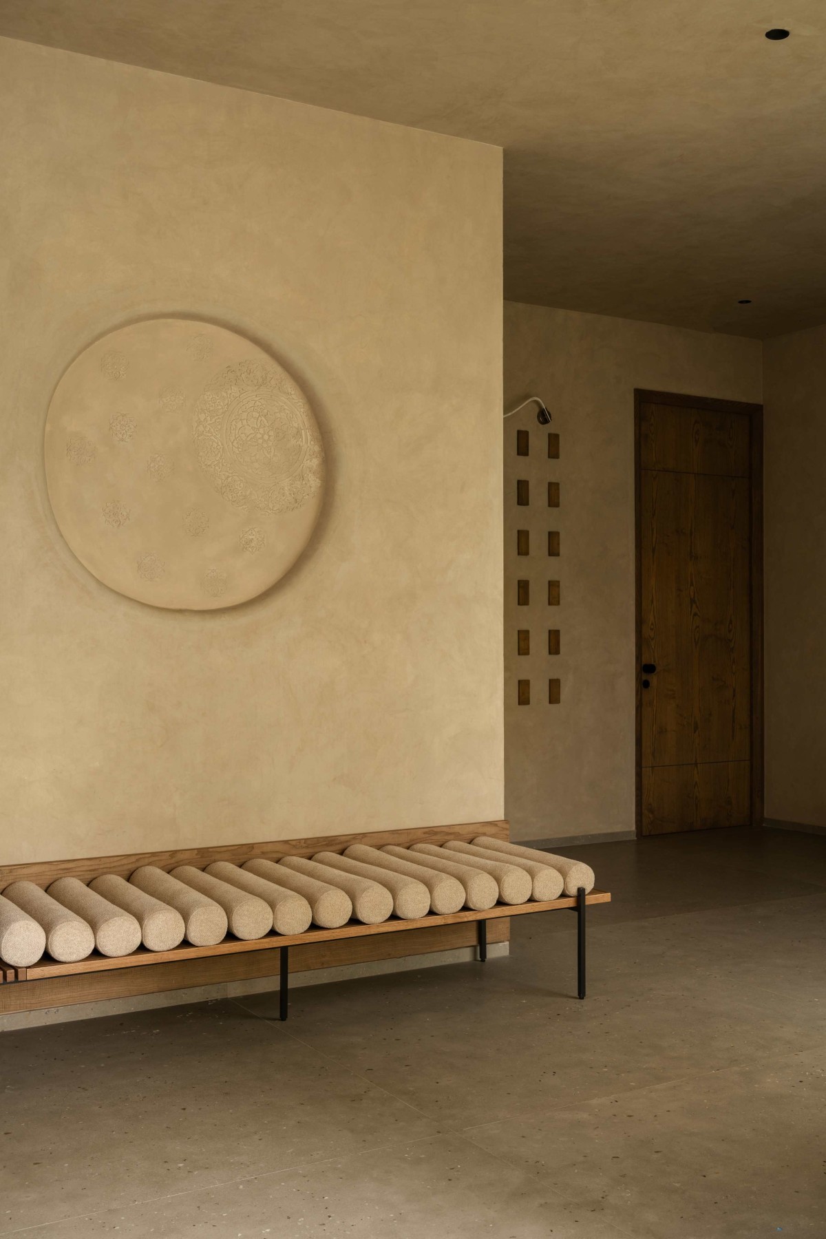 Foyer of Maison Gris by Sabs Architects