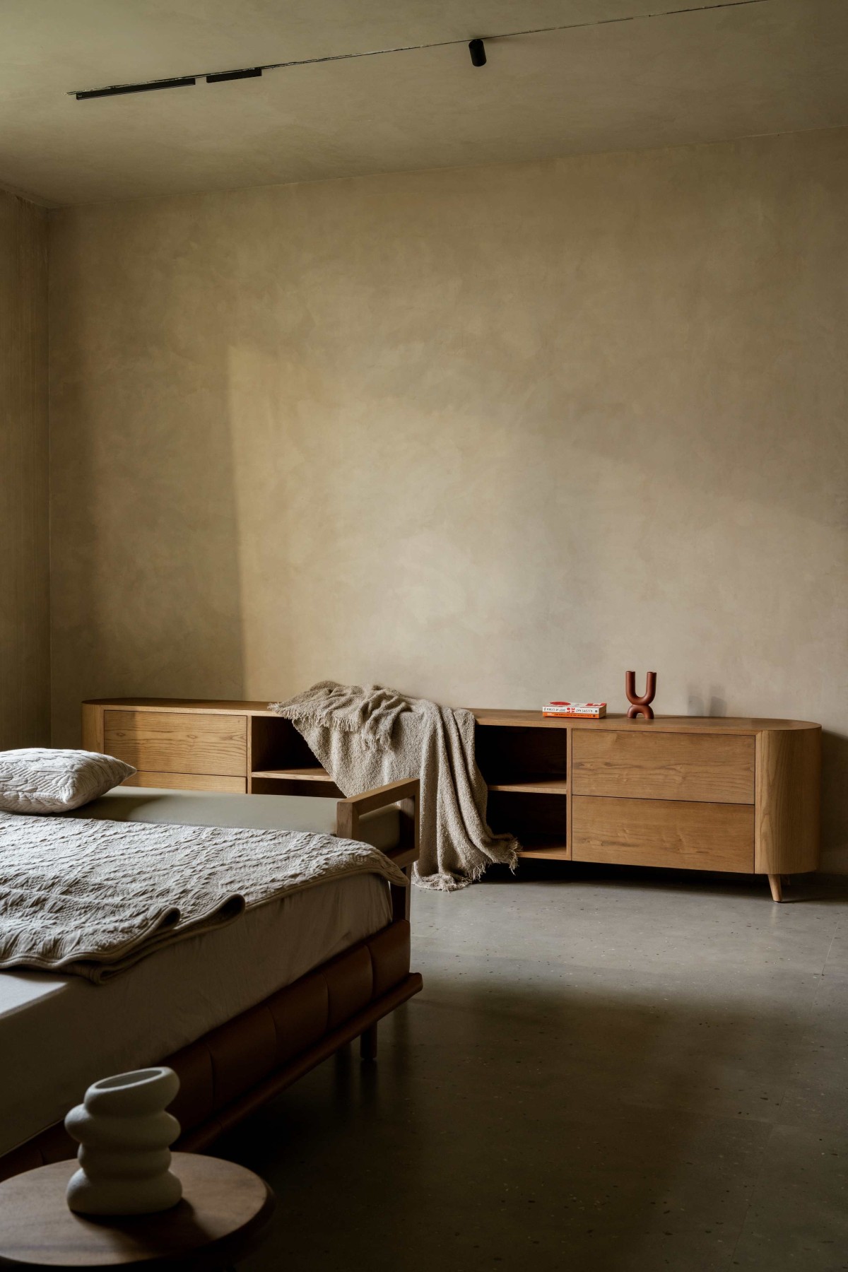 Bedroom of Maison Gris by Sabs Architects