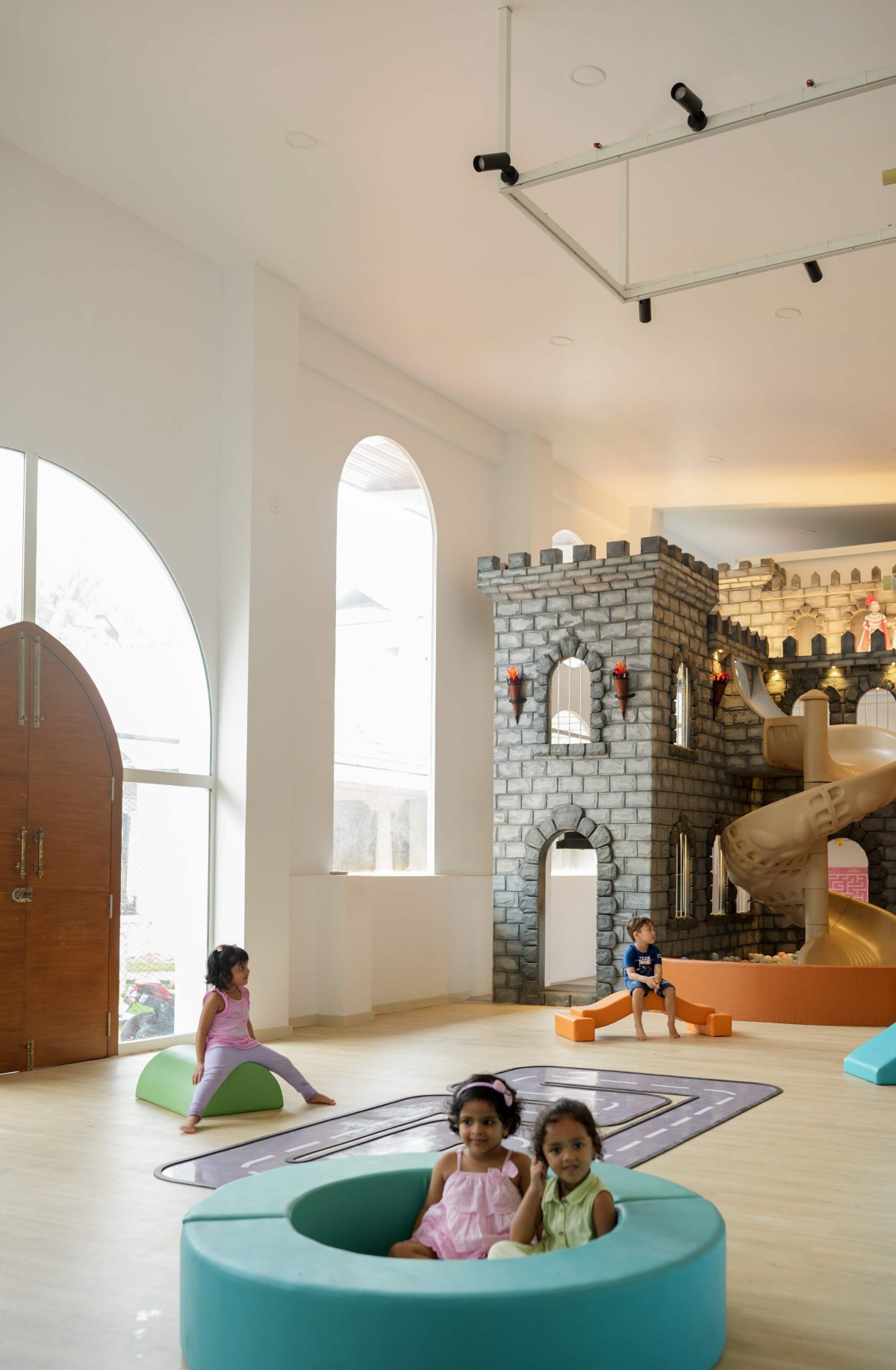 Indoor play area of Totland Kids Community Center by Studio Roaming Ants