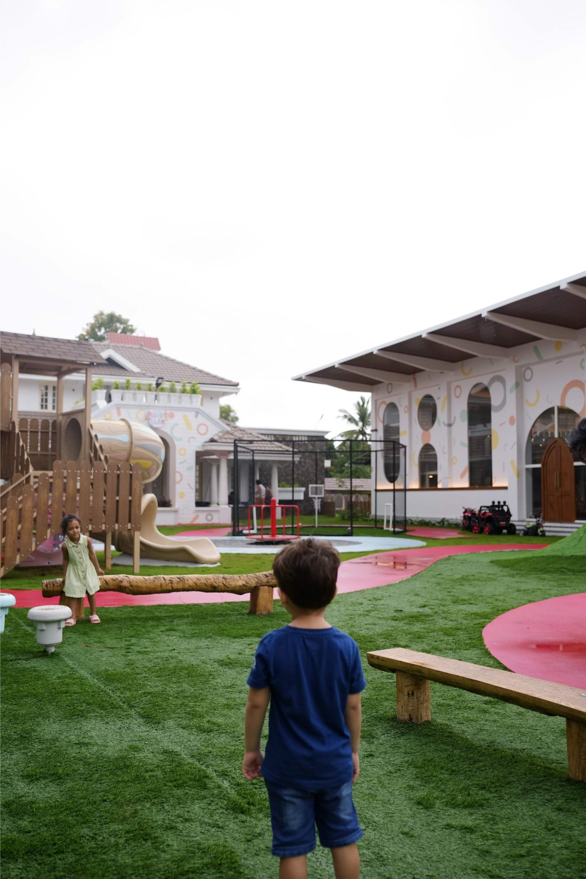 Playground of Totland Kids Community Center by Studio Roaming Ants