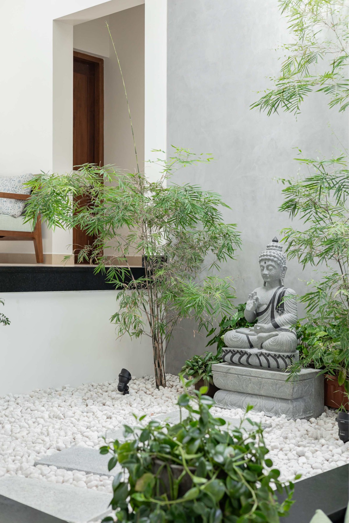 Indoor Courtyard of Trivium by Habiqube Architecture Studio
