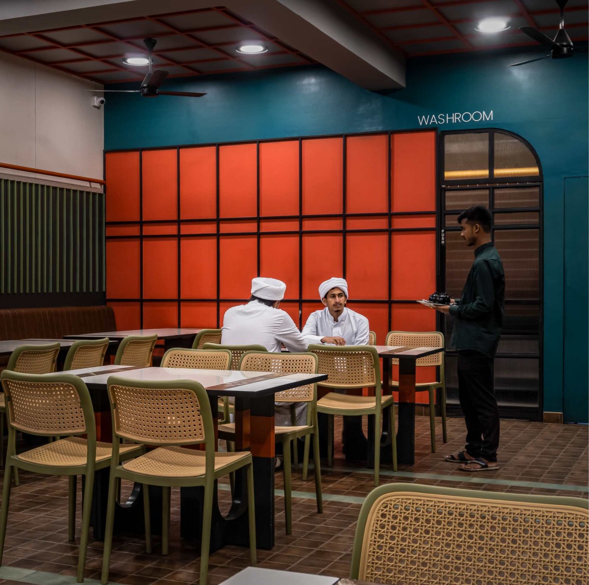 Indoor dining of The Samco by Pollen Grains
