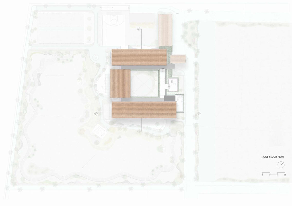 Roof Plan of Retreat Home by Neogenesis+Studi0261