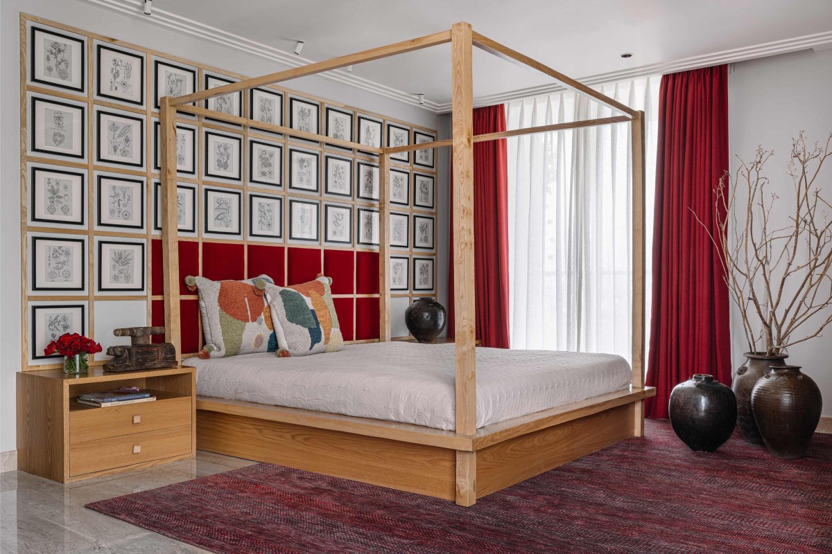 Master Bedroom of Sanganeria Residence by PS Design