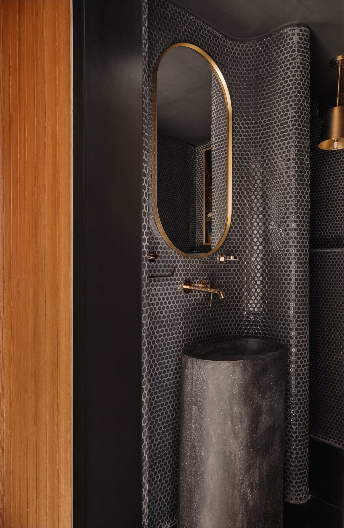 Vanity area of Sanganeria Residence by PS Design