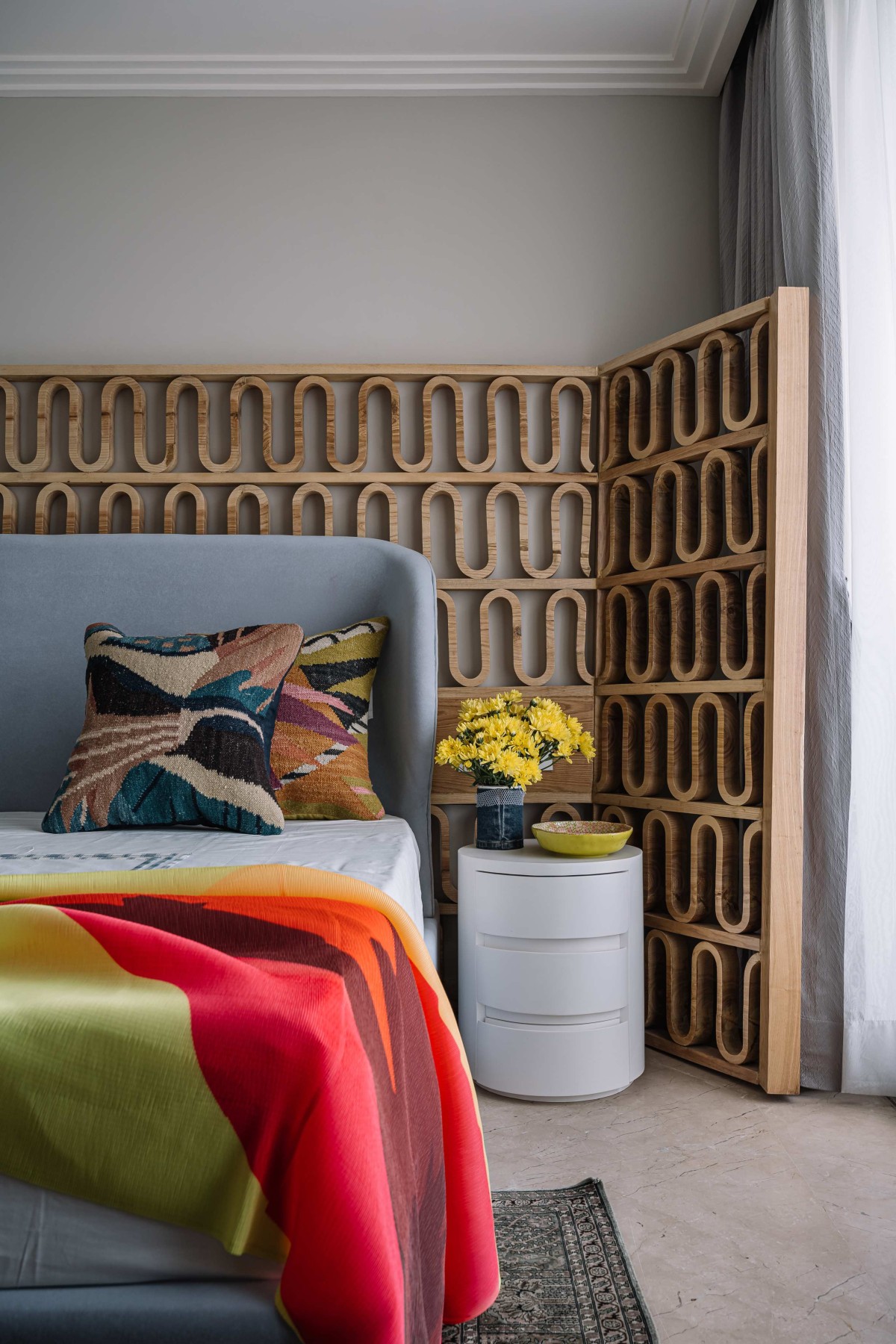 Parents Bedroom of Sanganeria Residence by PS Design