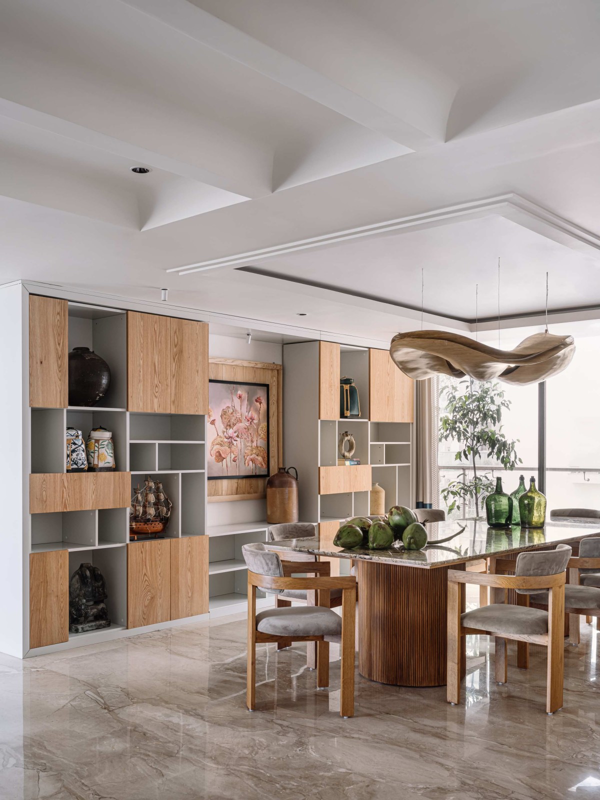 Dining of Sanganeria Residence by PS Design