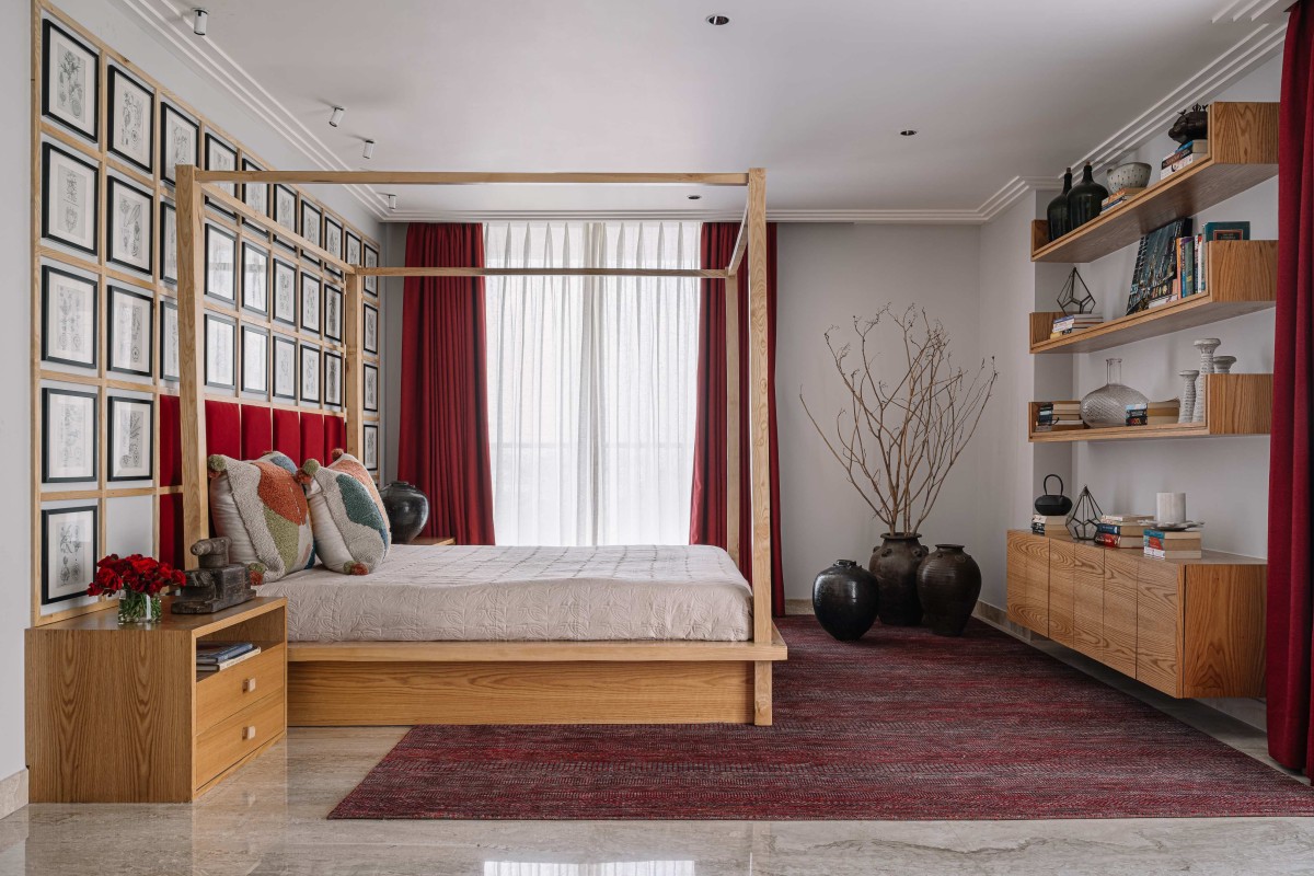 Master Bedroom of Sanganeria Residence by PS Design