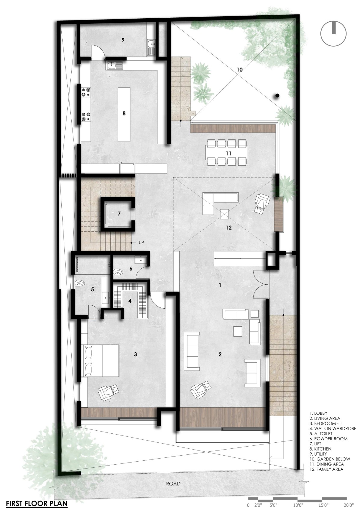First Floor Plan of H2 by Design Plus