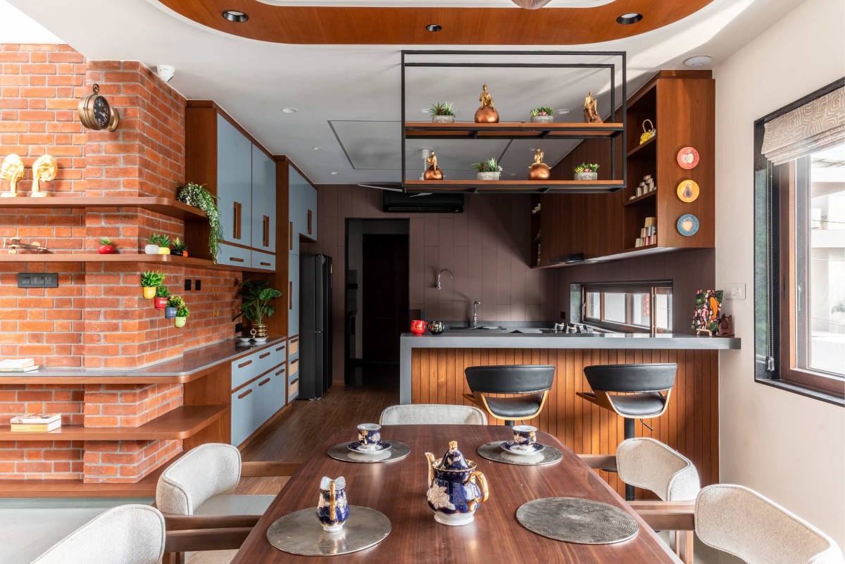 Dining Area of Vrundavan by DF Architects