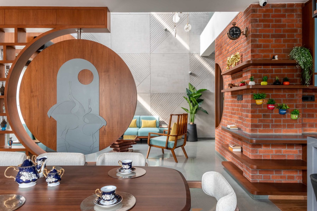 Dining Area of Vrundavan by DF Architects