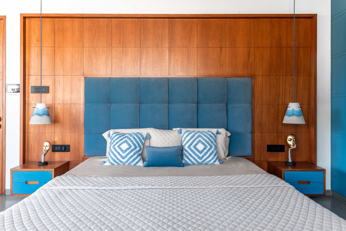 Master Bedroom of Vrundavan by DF Architects