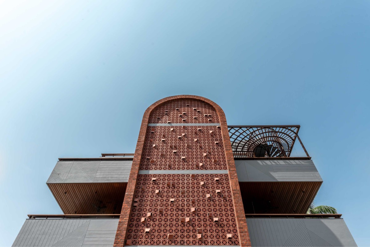 Exterior view of Vrundavan by DF Architects