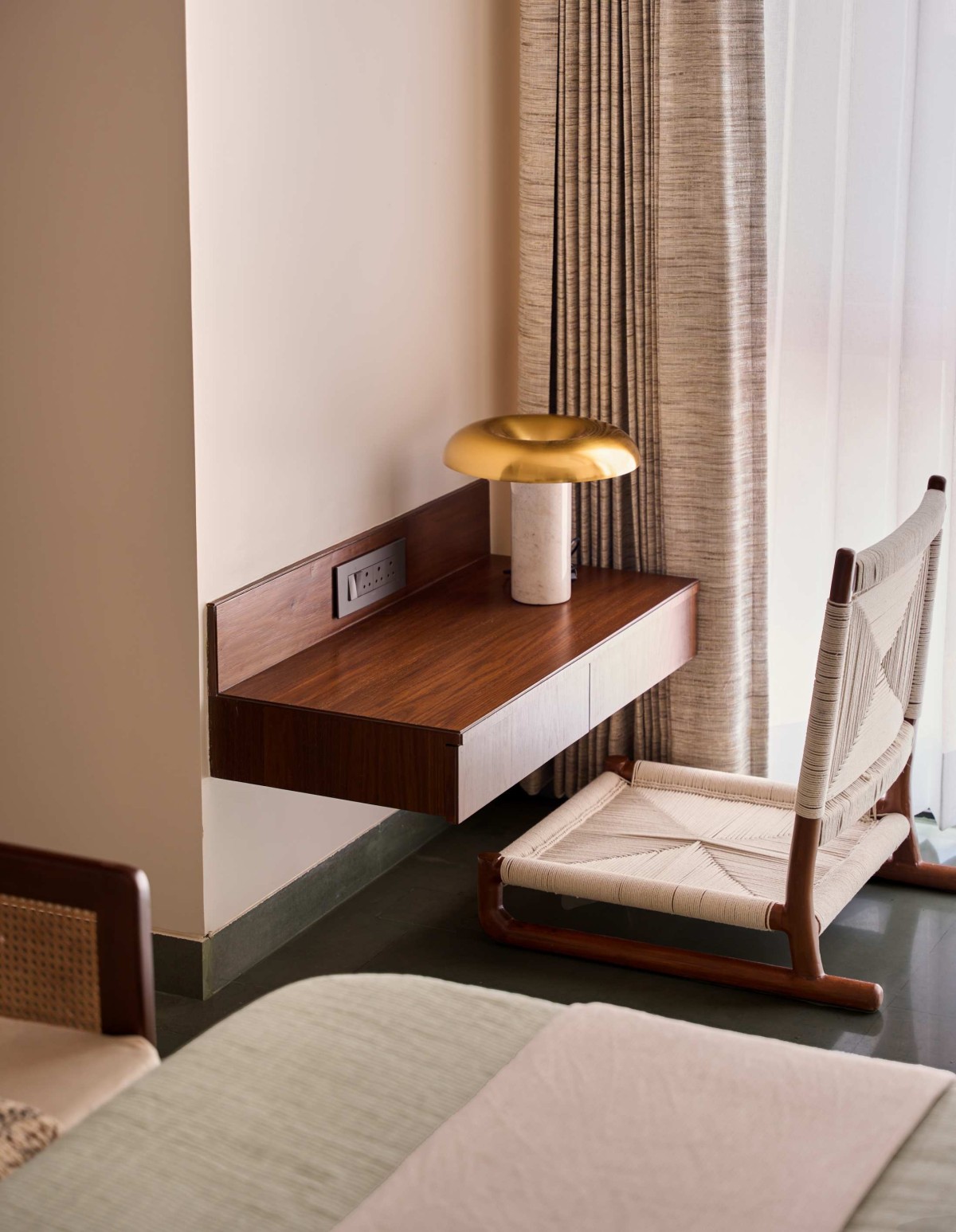 Bedroom-Meditation Area of Kavyam by Ikigai Studio