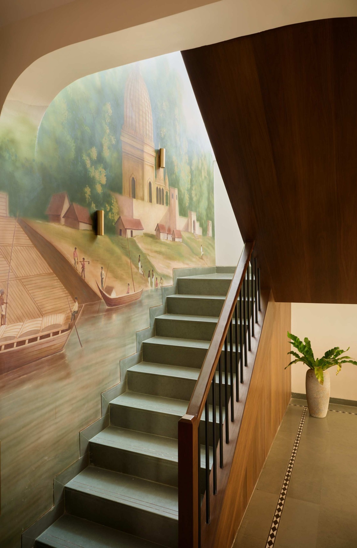 Staircase of Kavyam by Ikigai Studio