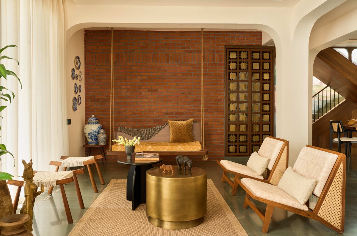 Living room of Kavyam by Ikigai Studio