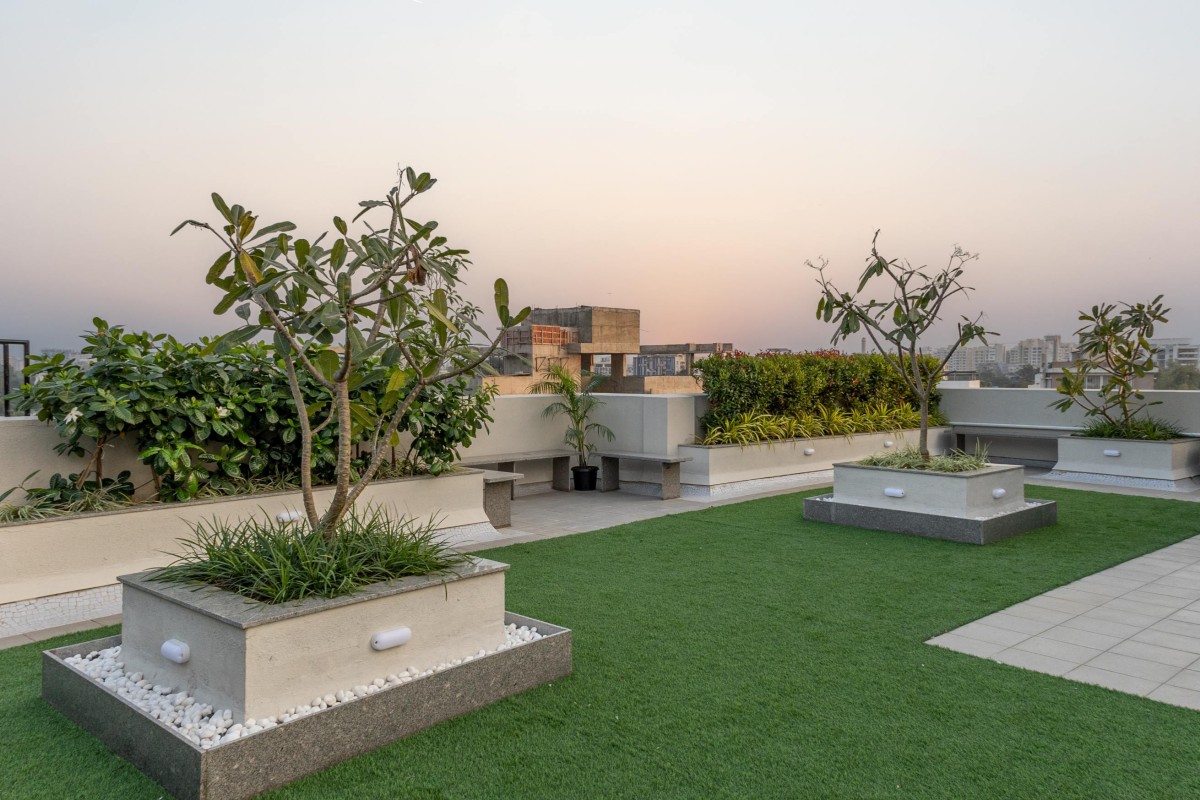 Terrace of Amar Apex by S'thetic Design Studio