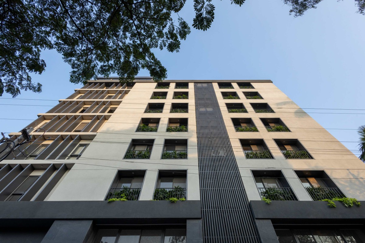 Exterior view of Amar Apex by S'thetic Design Studio