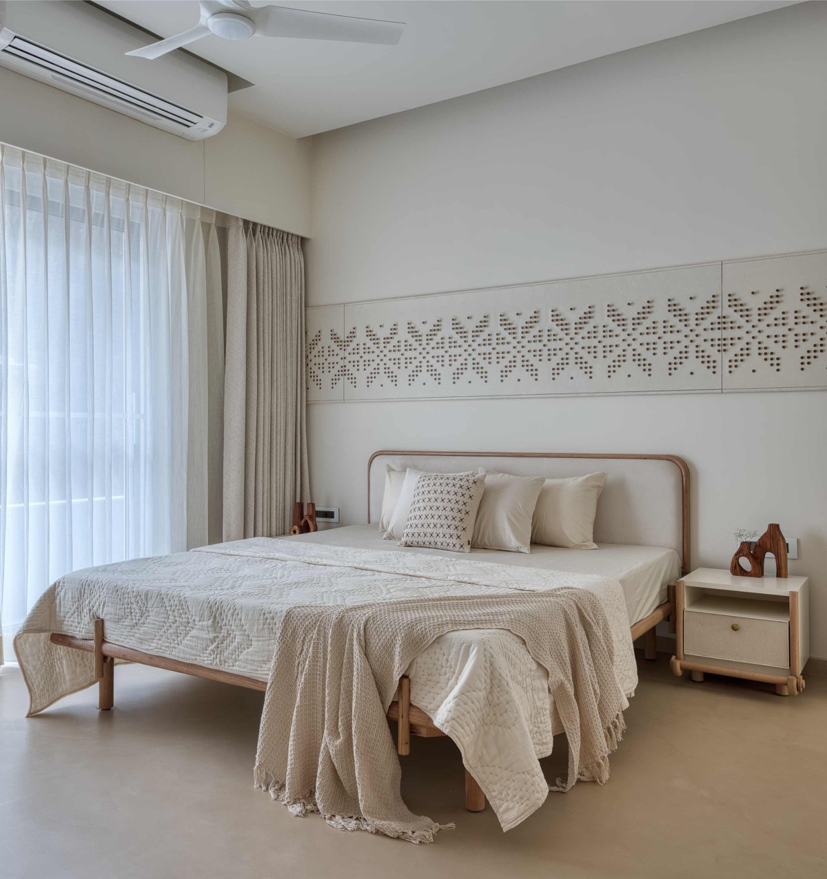 Grand Parent's Bedroom of The Framescape by Karaagre Designs