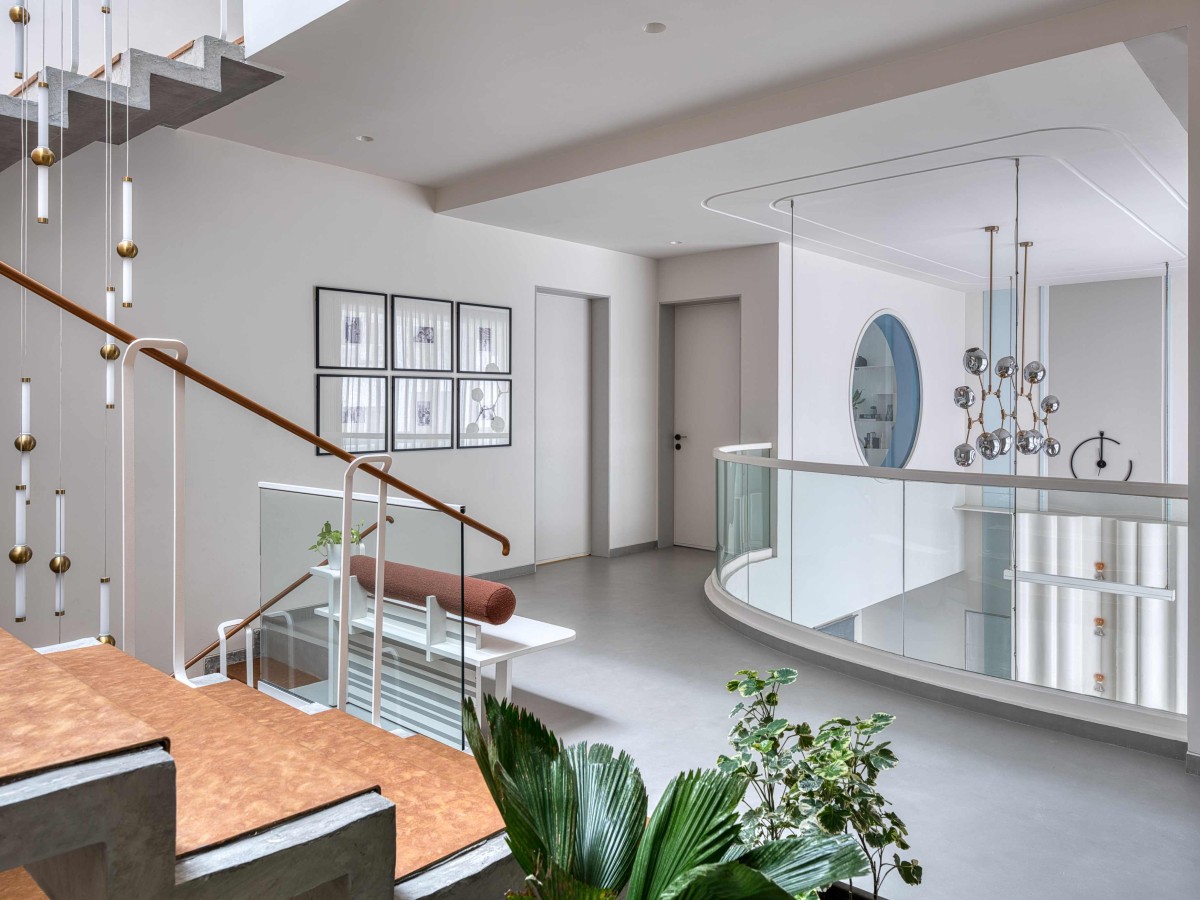 Upper floor view of The Framescape by Karaagre Designs