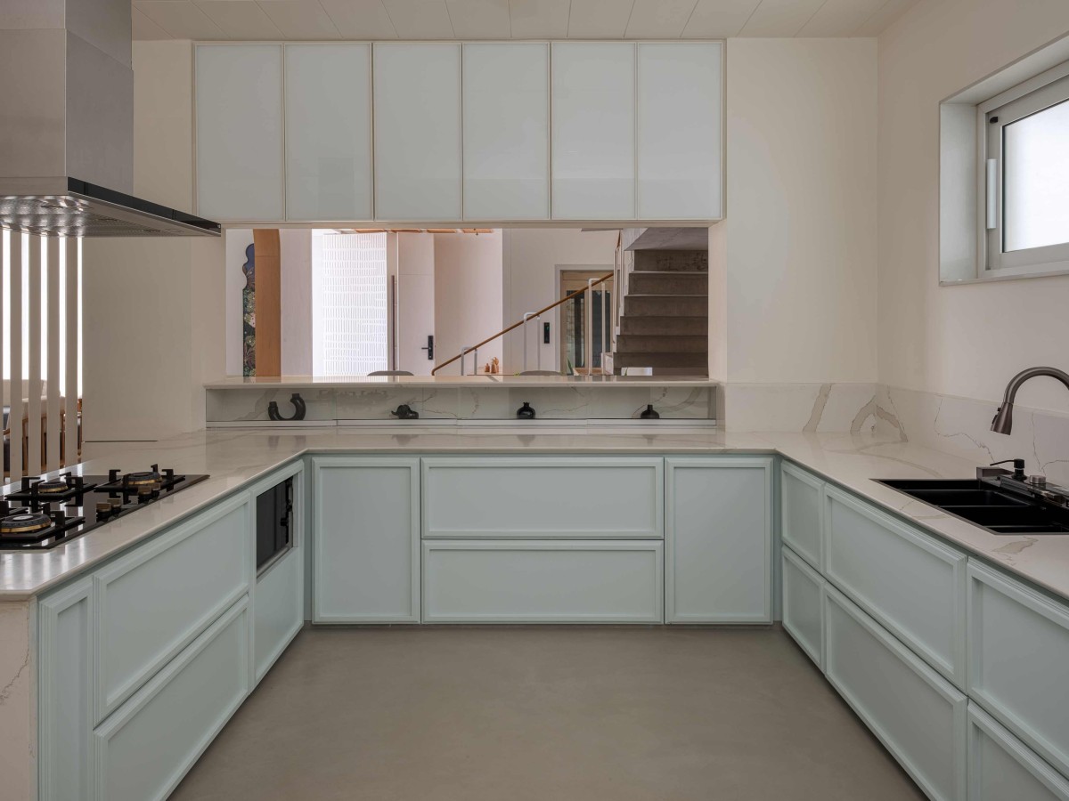 Kitchen of The Framescape by Karaagre Designs