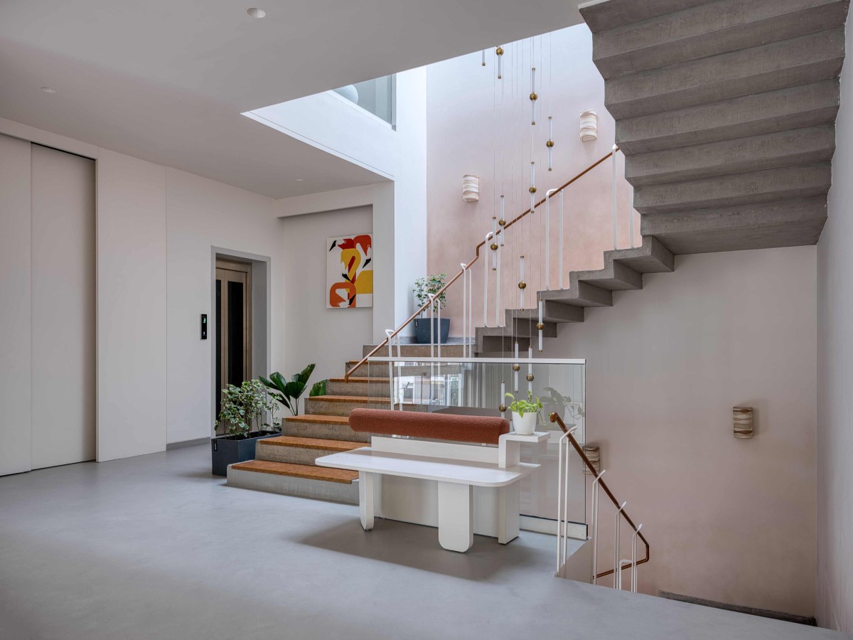 Upper floor view of The Framescape by Karaagre Designs