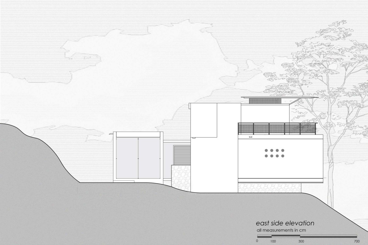 East Elevation of Urul by Studio Terratects