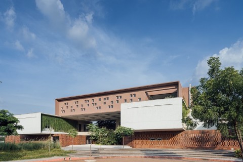 A Celebration of Landscape entwining the built form - The Northstar School by Shanmugam Associates