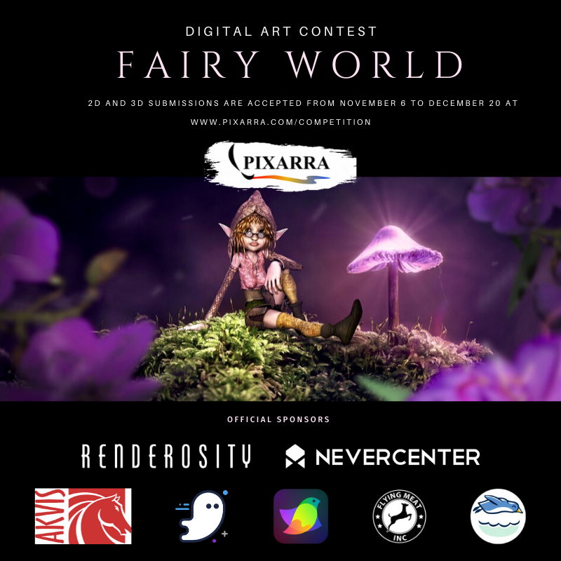 â€œFairy Worldâ€ Digital Art Contest